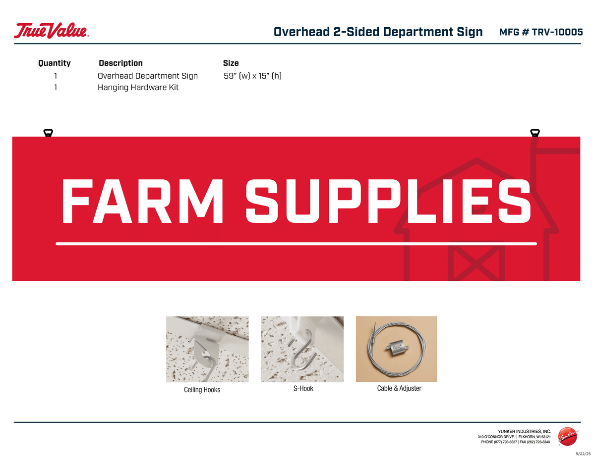 FARM SUPPLIES