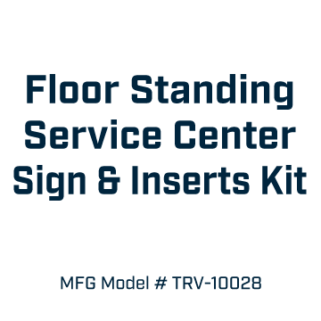 Floor Standing Service Center Kit