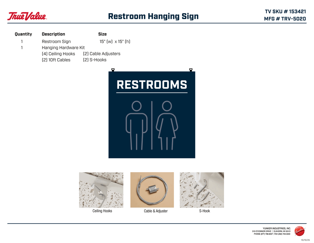 153421 - RESTROOM KIT
